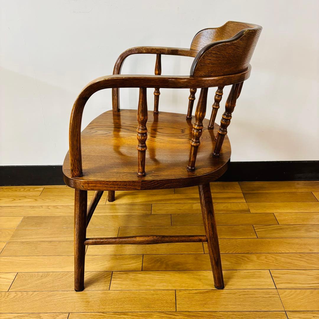 【希少品】　三越扱　Shin Lee シンリーオーク材 ダイニングチェア　送料込