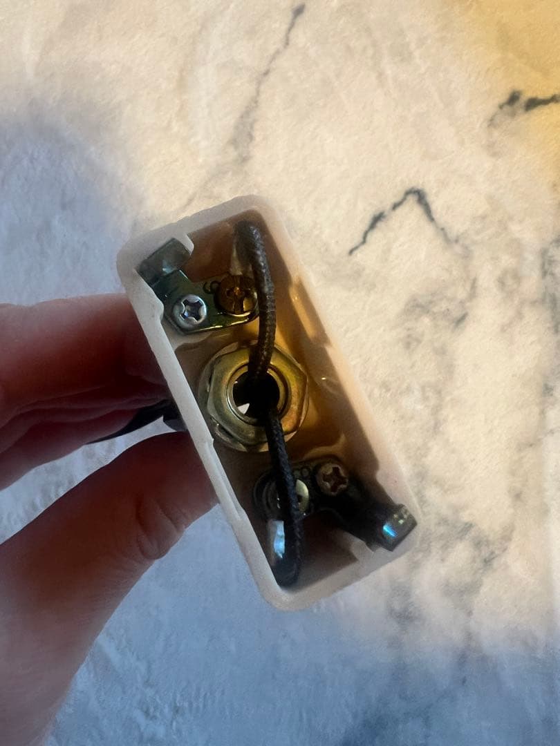 モロッコ製　青色ガラス ペンダントライト