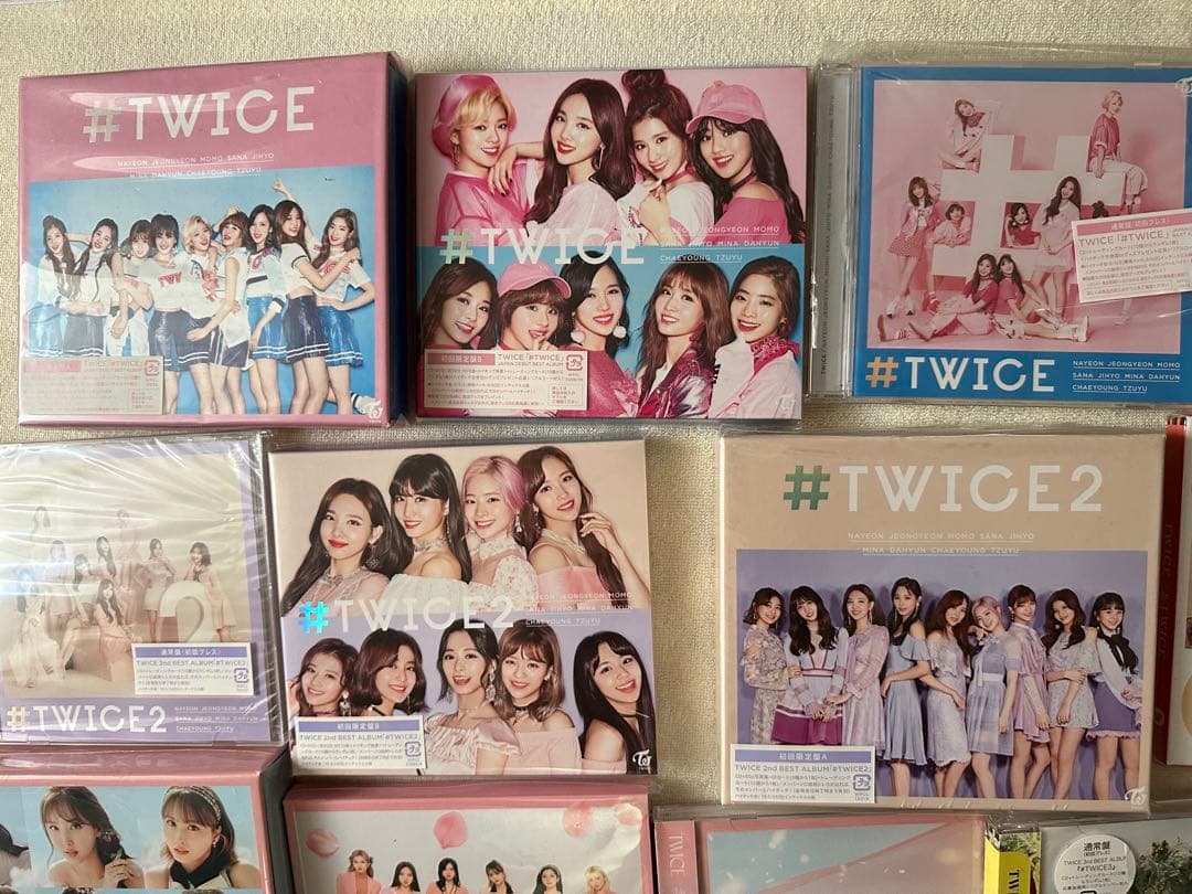 TWICE 日本アルバムまとめ売り13枚#TWICE サナ
