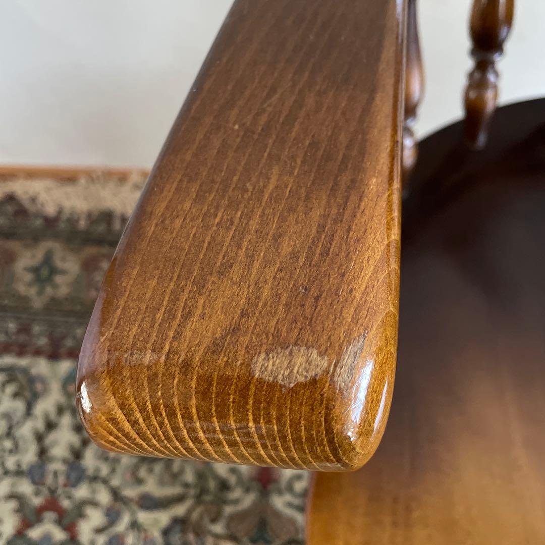 飛騨産業　キツツキマーク　ウィンザーアームチェア　穂高　キャプテンチェア