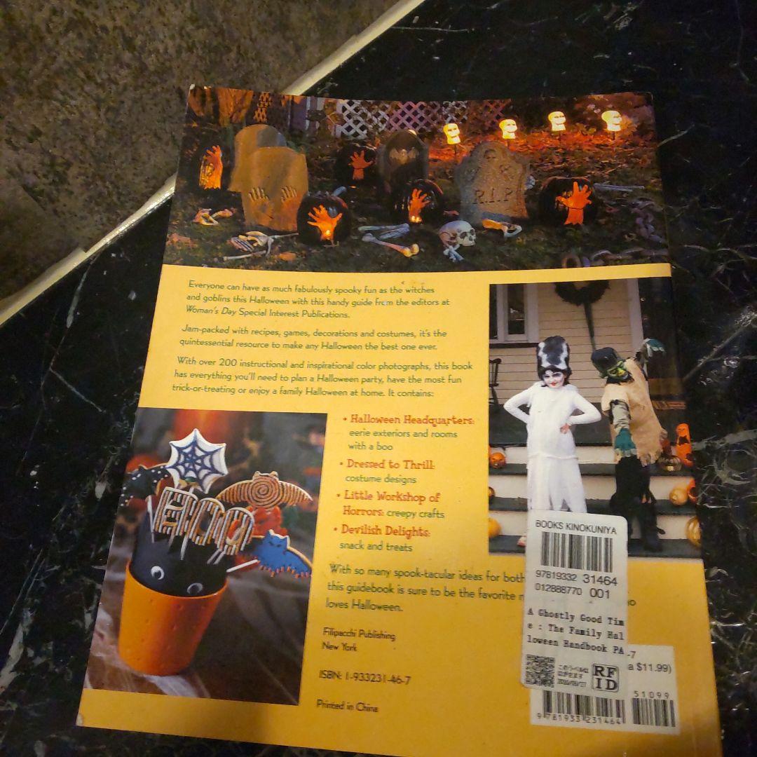 A GHOSTLY GOOD TIME ハロウィンハンドブック 洋書 DIY本