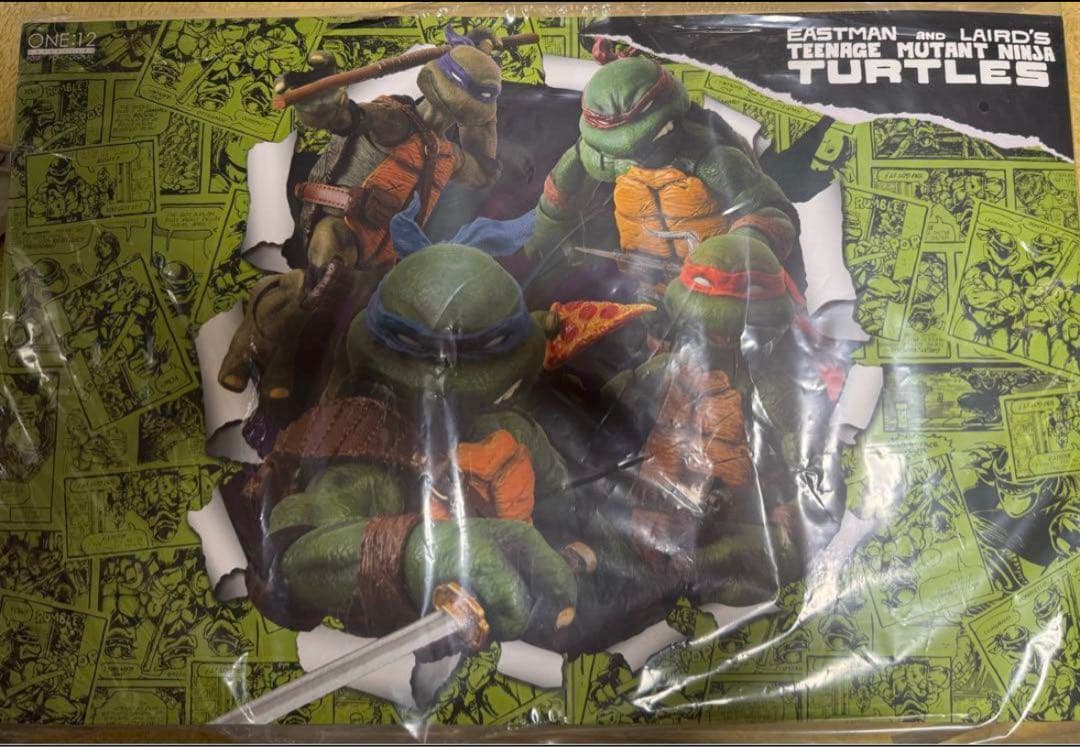 ワン12 タートルズ　1/12 フィギュアギフトボックスセット　メズコ
