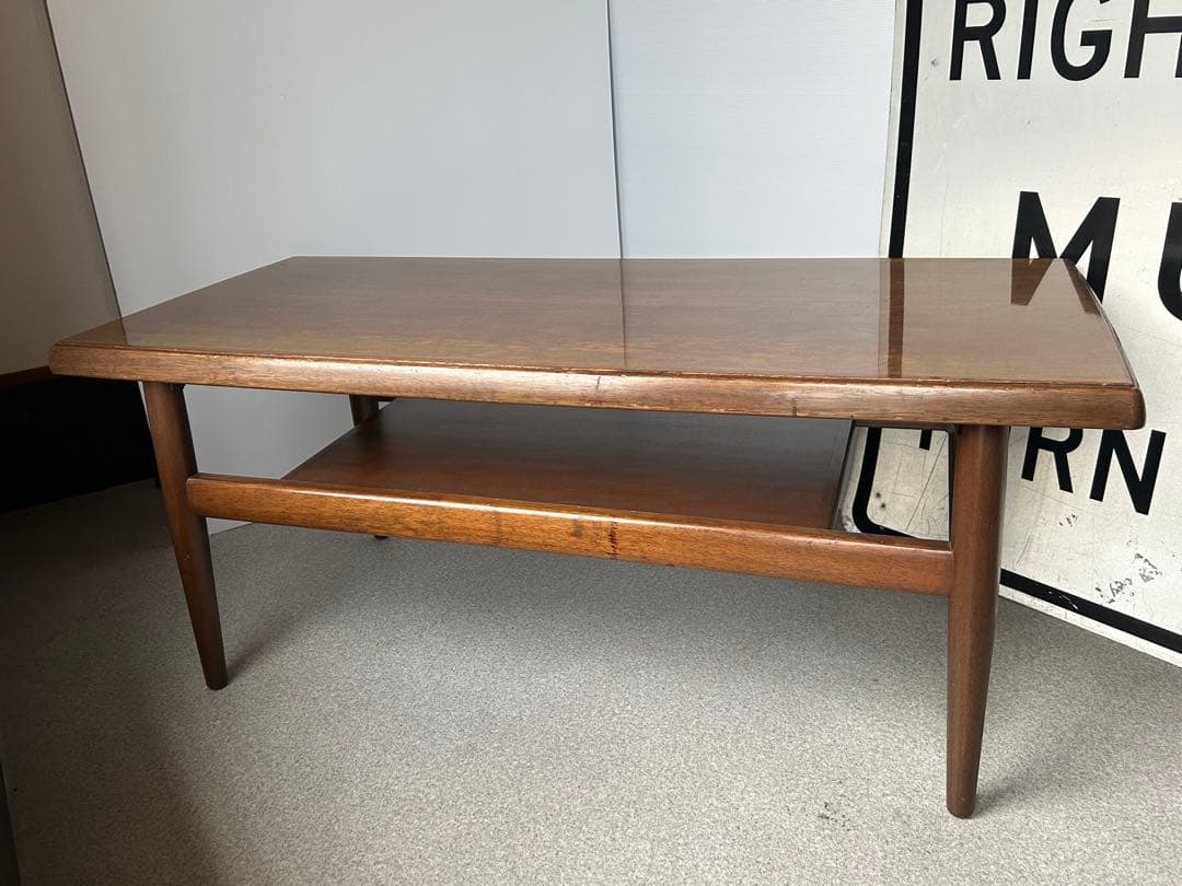 オールドマルニ　マルニ木工　ヴィンテージ　組立式　センターテーブル　アンティーク