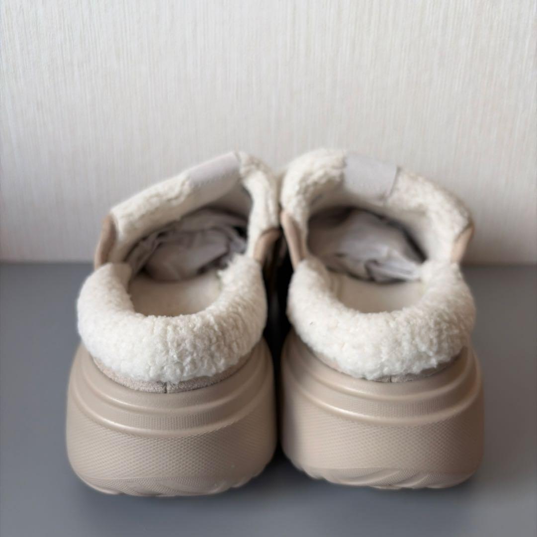 【新品未使用】adidas グランド コート ミュール ベージュ 24.0cm