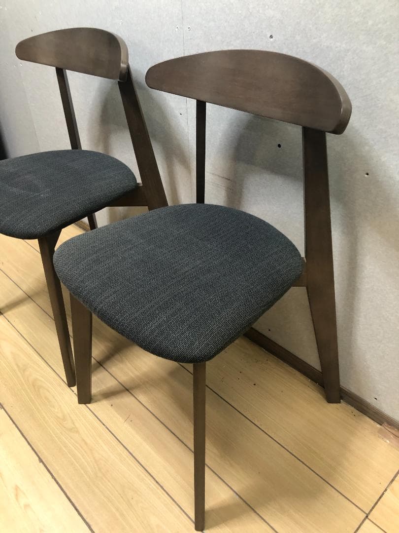 IKEA(イケア) ダイニングチェア2脚セット HANSOLA 250421-②