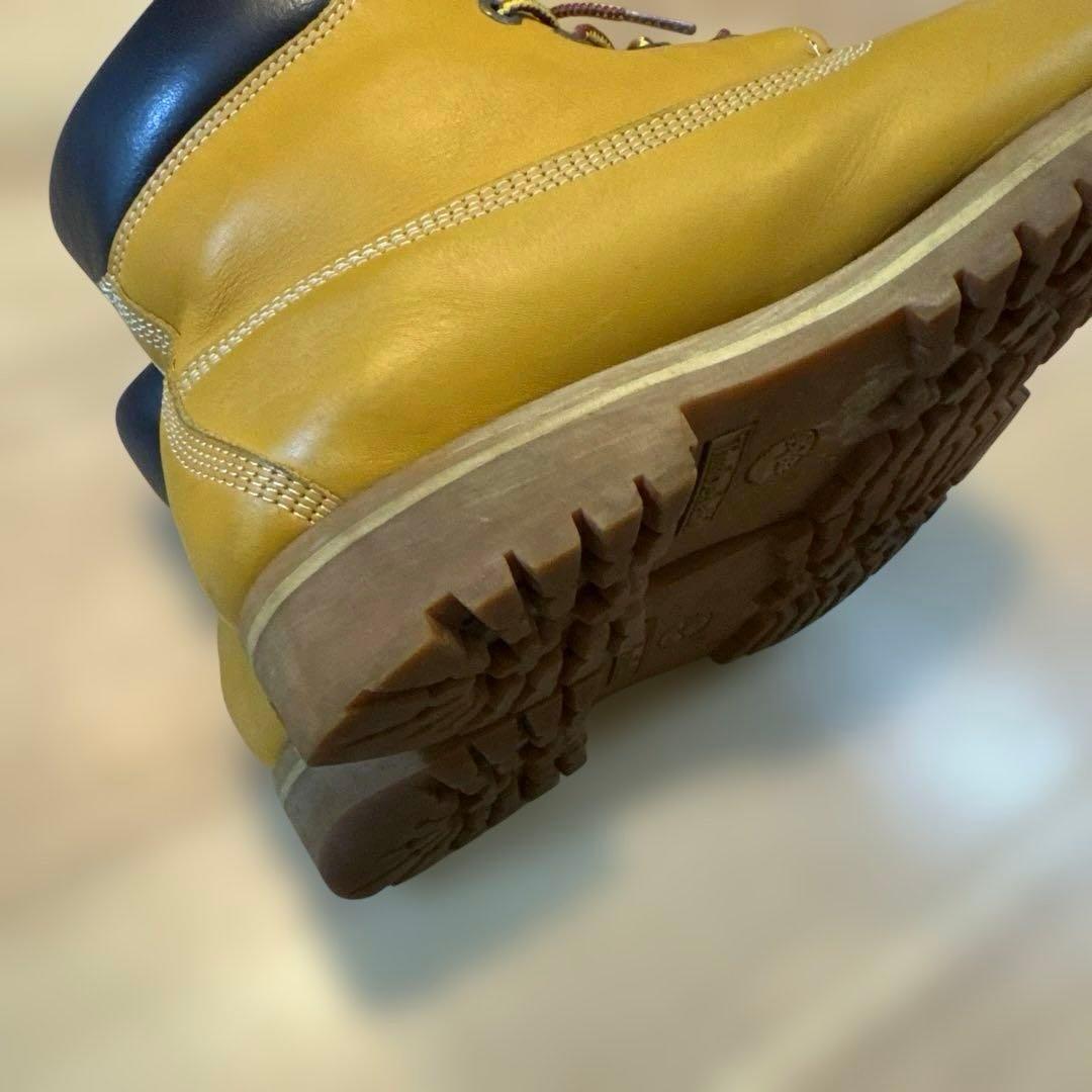 H*I様 Timberland イエローレザー ハイカットブーツ
