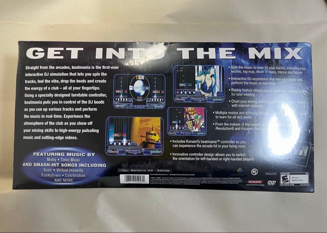 【新品】【希少】beatmania w controller【US盤】【PS2】