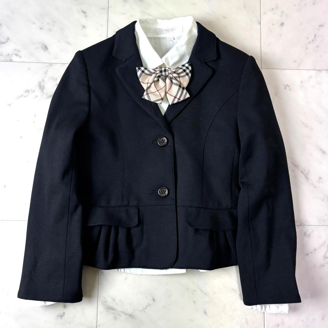 バーバリーロンドン 130 ジャケット シャツ リボン スカート ノバチェック