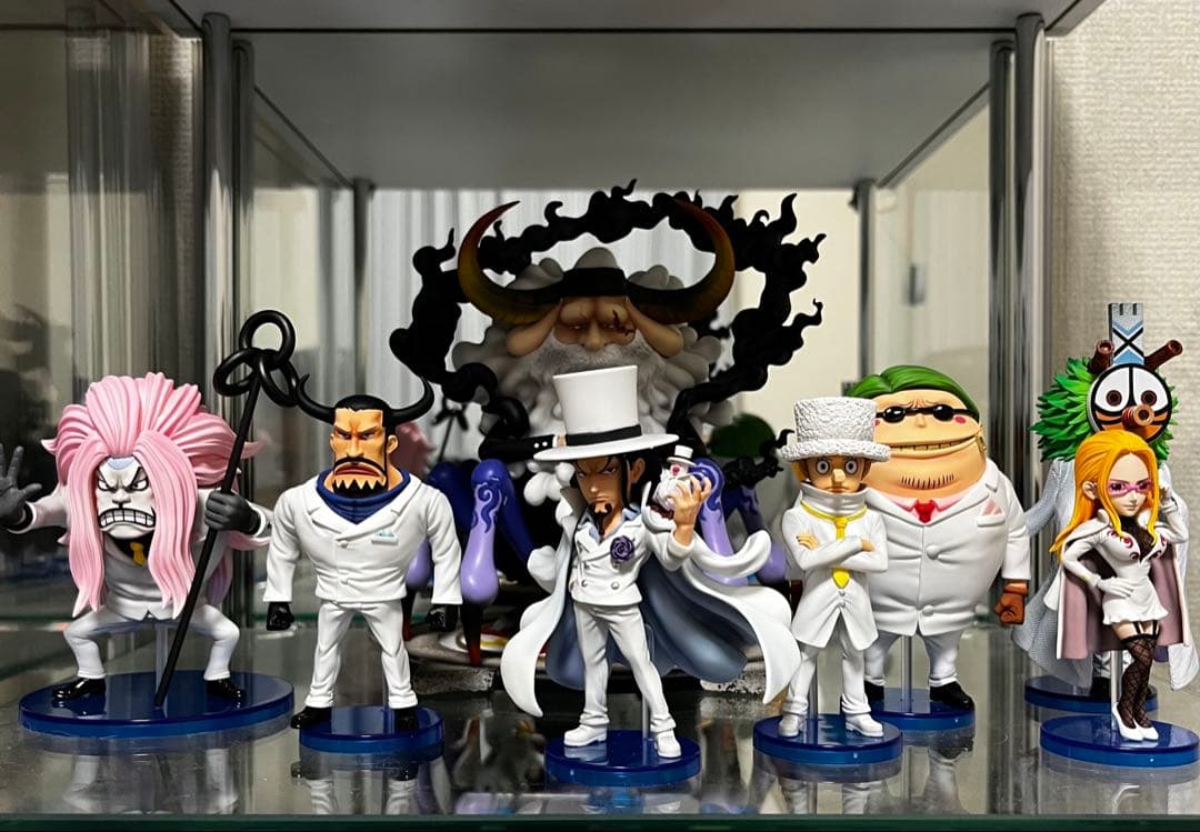 ワンピース　フィギュア　cp0 カク　ガレージキット　ワーコレ