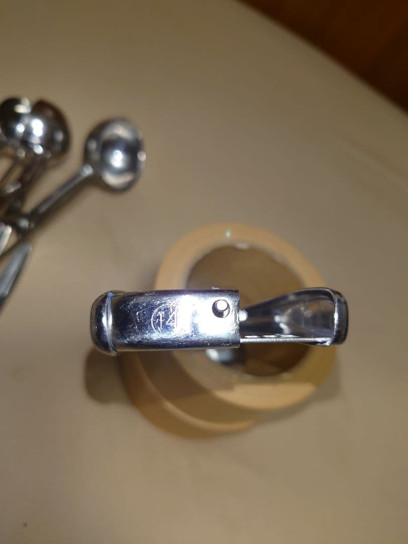 6種類アイスクリームディッシャー　18-8ステンレス【送料無料】【中古品】