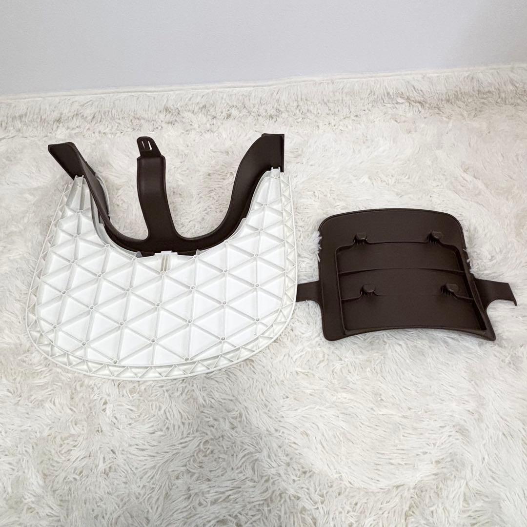 ストッケ　トリップトラップ　ナチュラル　ベビーセット&トレイ&ハーネス付