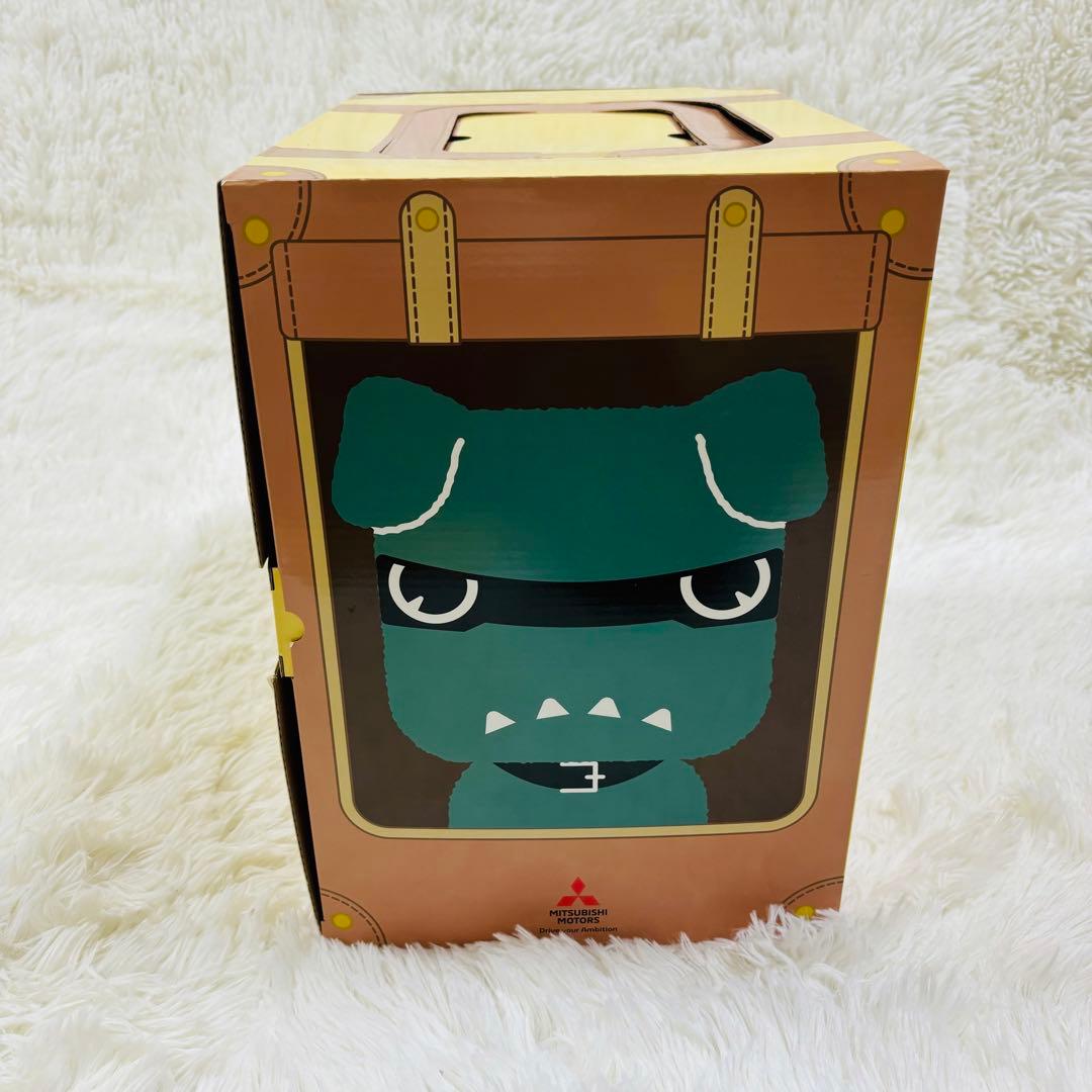 【美品】非売品　デリ丸　ぬいぐるみ　大　箱付き　グリーン　三菱