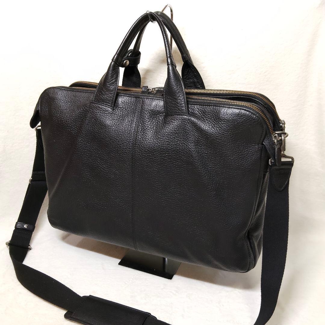 ポーター ウィズ 2WAY ブリーフケース ビジネスバッグ ブラック