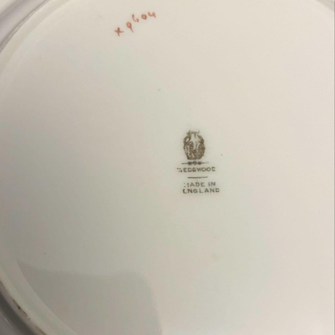  ウェッジウッド　リンブルー　ヴィンテージ　プレート