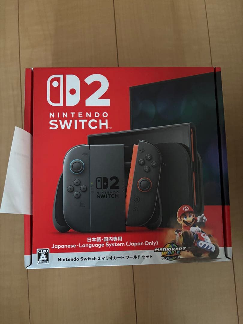 Nintendo Switch2 本体 日本語版 マリオカート　1年保証