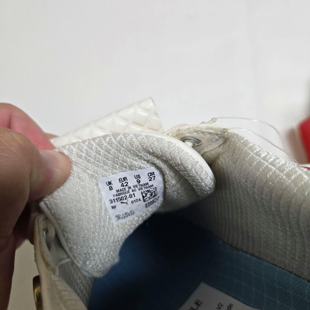 【新品】プーマゴルフ×アーノルドパーマー ウィングチップ シューズ 27㌢