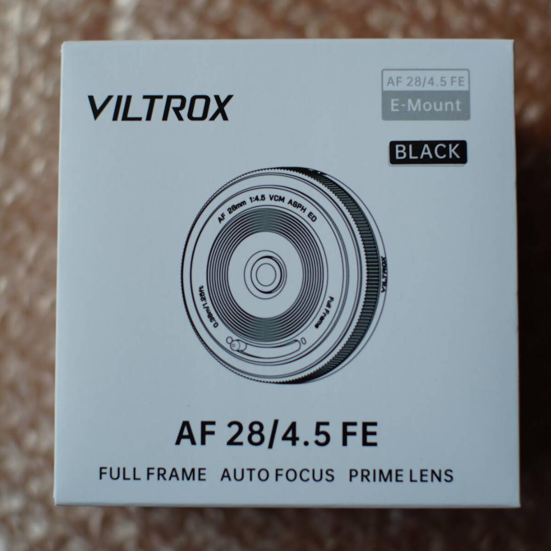 Viltrox 28mm F4.5 ソニーEマウント用 ほぼ新品