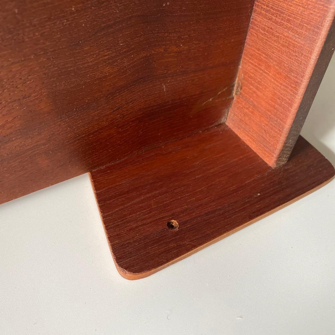 デンマーク製 壁掛けシェルフ ウォールシェルフ チーク 北欧家具