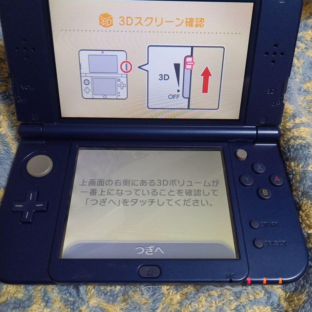 new NINTENDO 3DS LL　メタリックブルー