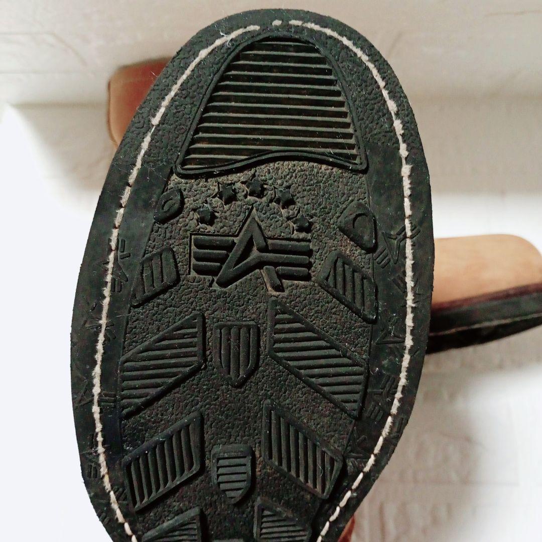 ✨️良品✨️ALPHA INDUSTRIES 本革エンジニアブーツ 27cm