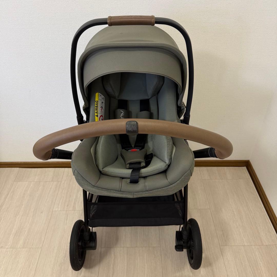 【極美品】現行モデルnuna ヌナトラベルシステムセット　pipa next