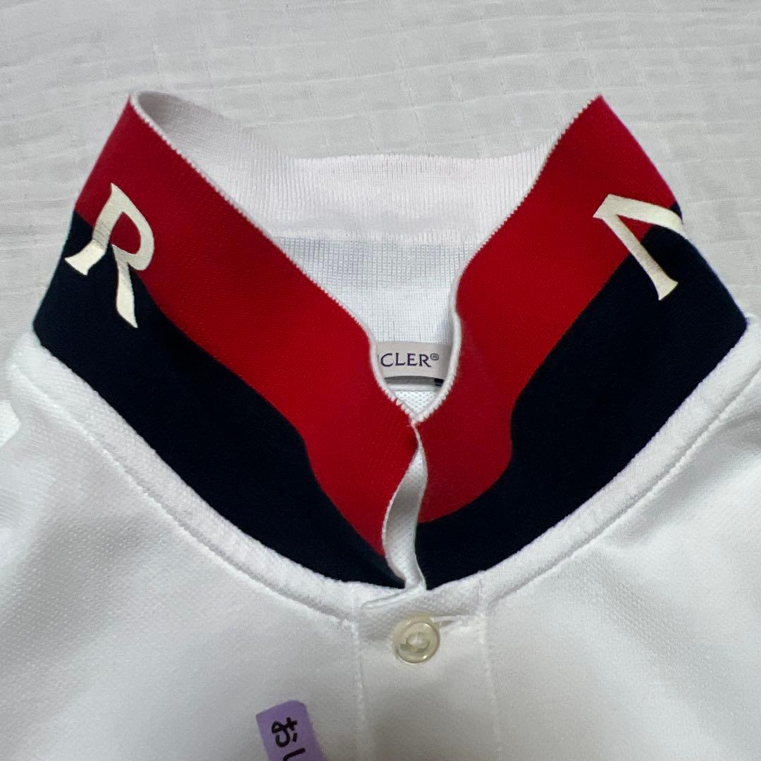 ☆さ〜ばる☆【本物】MONCLER モンクレール ポロシャツ ホワイト S