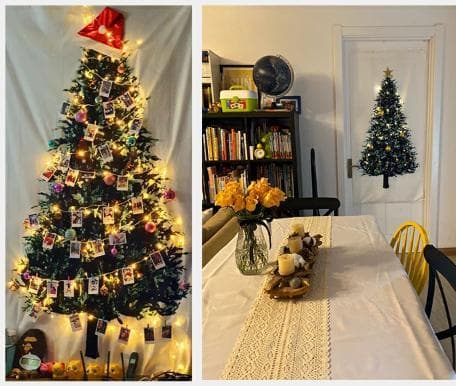 クリスマス タペストリー ツリー もみの木 壁飾り イベント 壁飾り インテリア