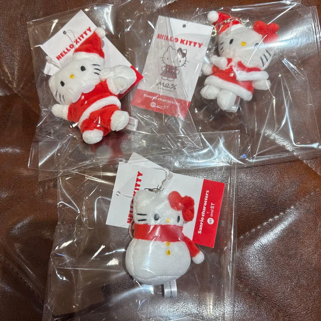 LOWRYS FARM トイキーホルダー キティ　Me% 6点セット 未使用