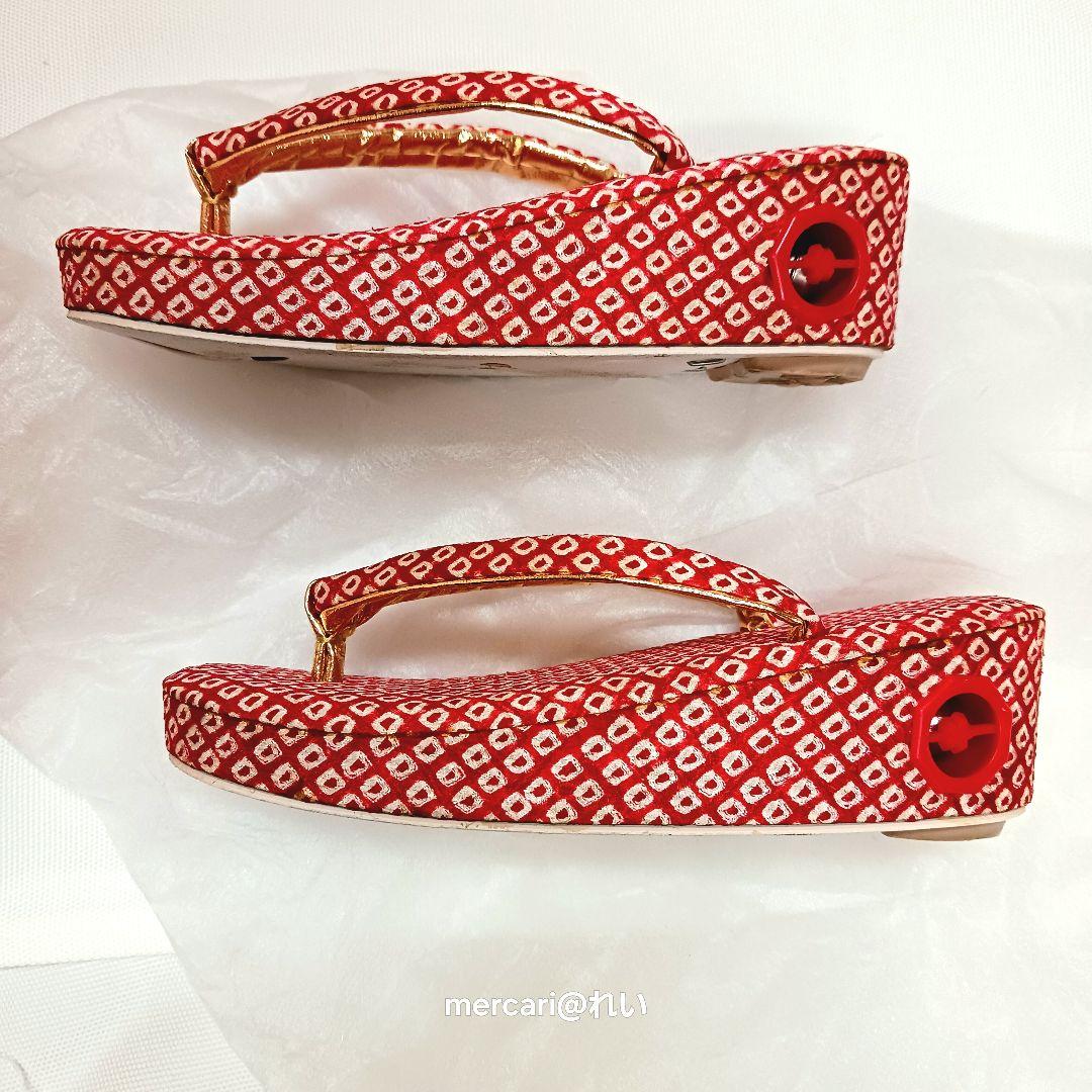 3歳 七五三 正絹 被布 着物 襦袢 草履 女児