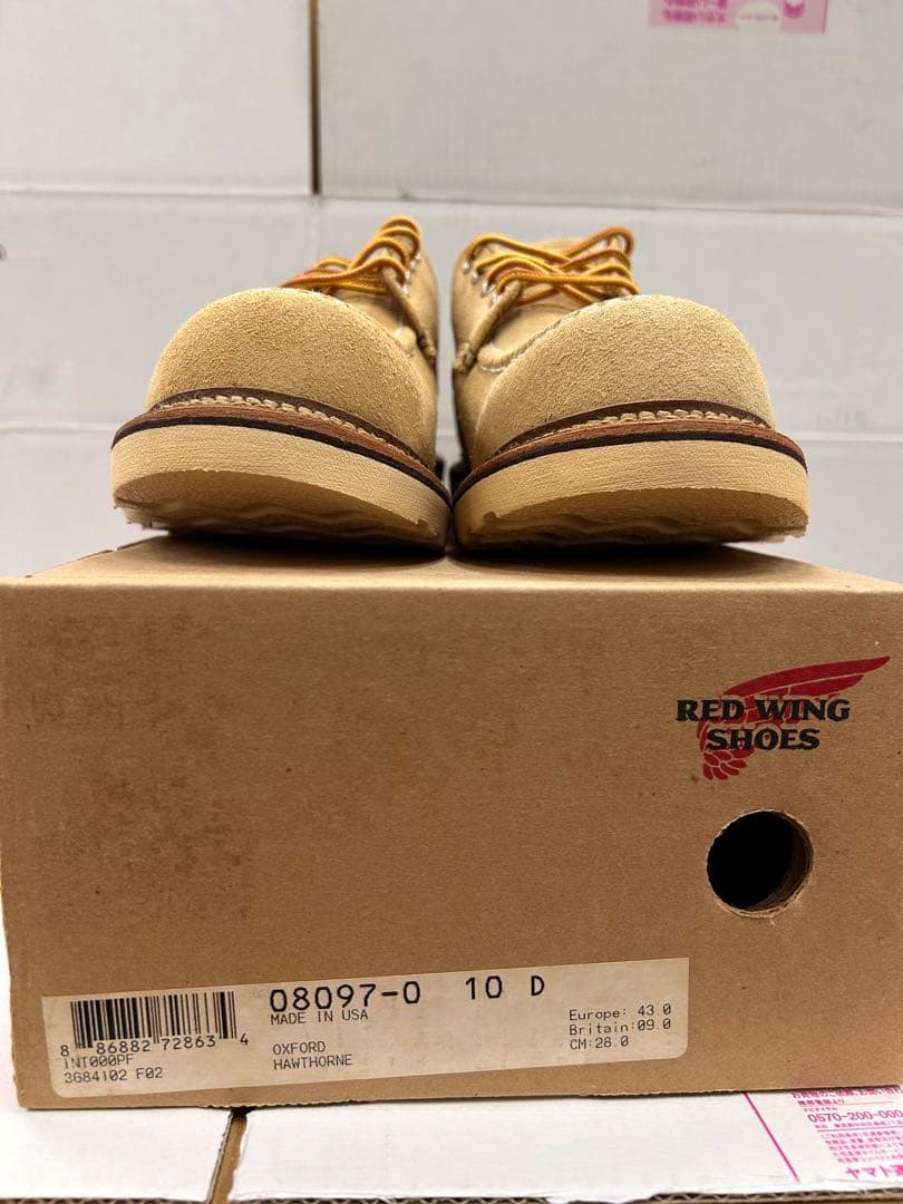 靴 REDWING / 8097 suede oxford boots