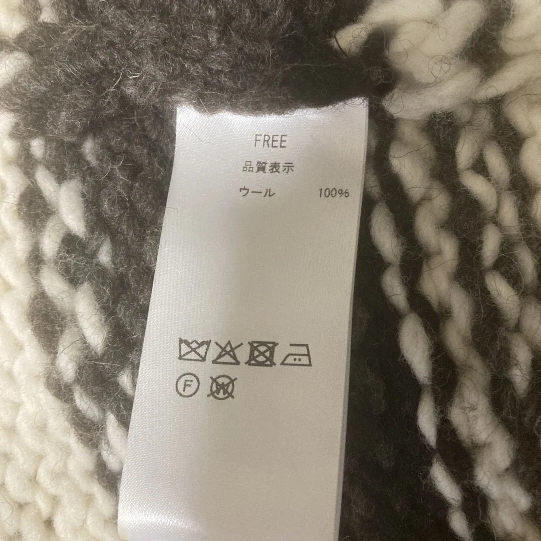 ARGUE オーバーサイズニットカーディガン