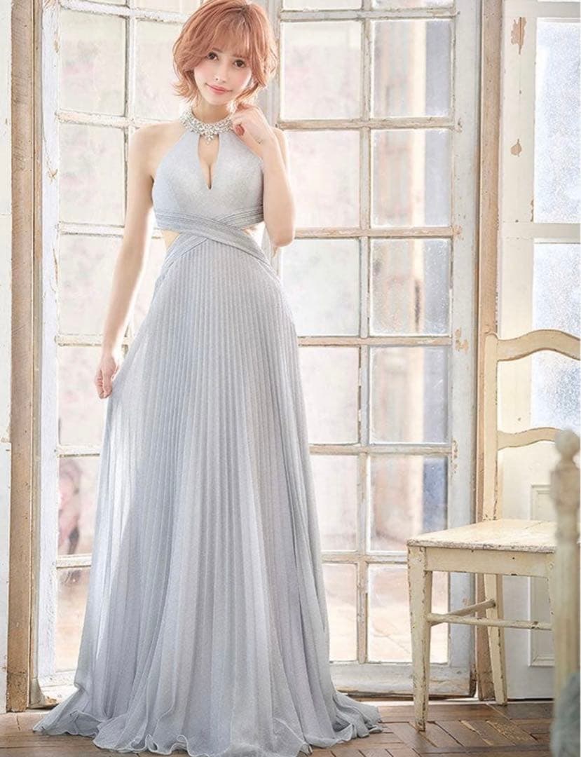 IRMA♡イルマ♡プリーツ♡ロングドレス♡ドレス♡美品