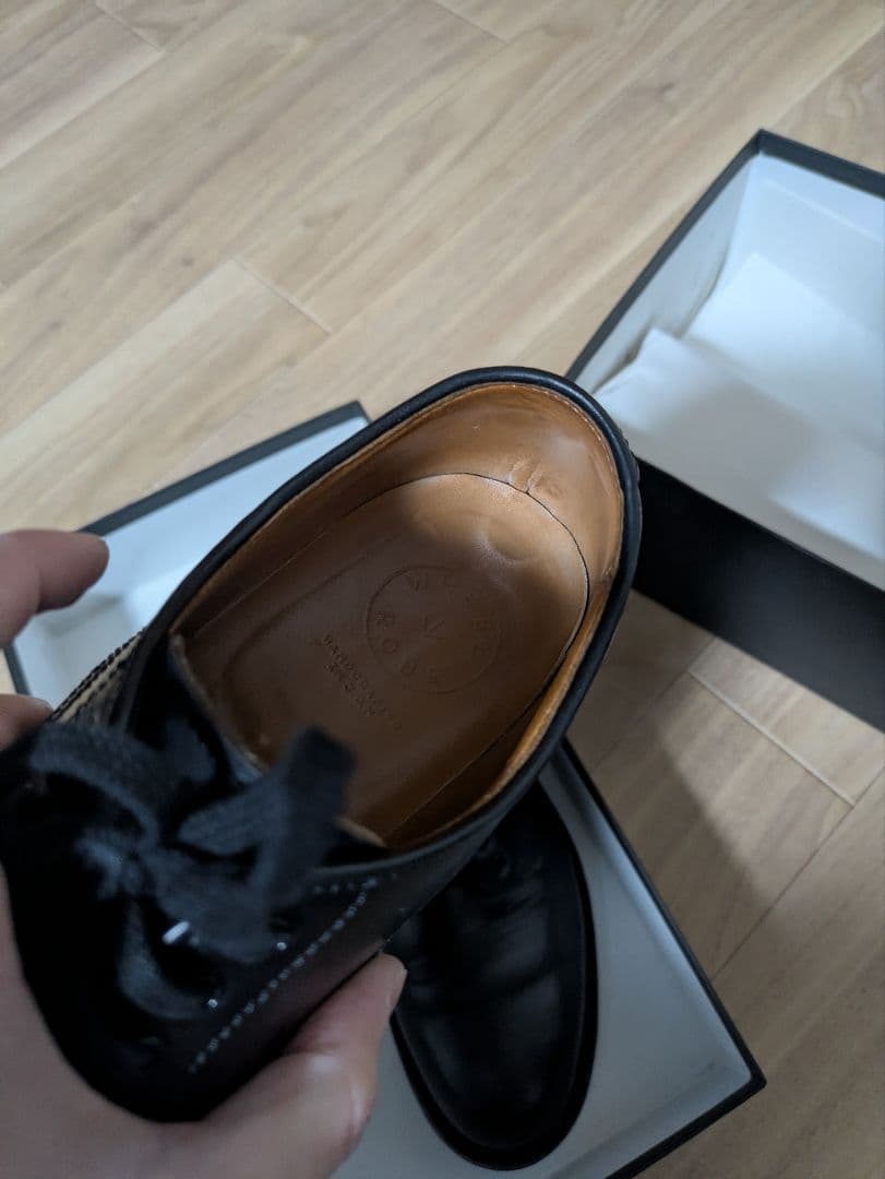 WHEEL ROBE　ウィールローブ ダービーシューズ