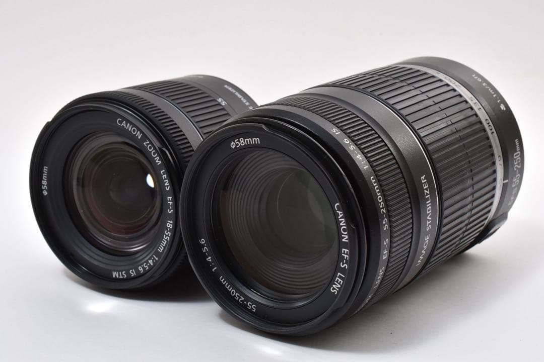 Canon キャノン EOSKiss X10i標準&望遠ダブルレン