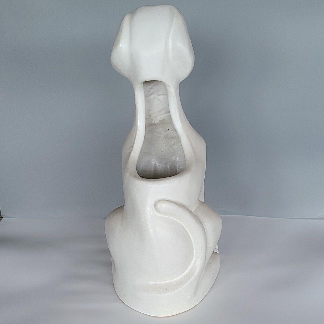 信楽焼傘立て  いぬレリーフ 高さ６３cm