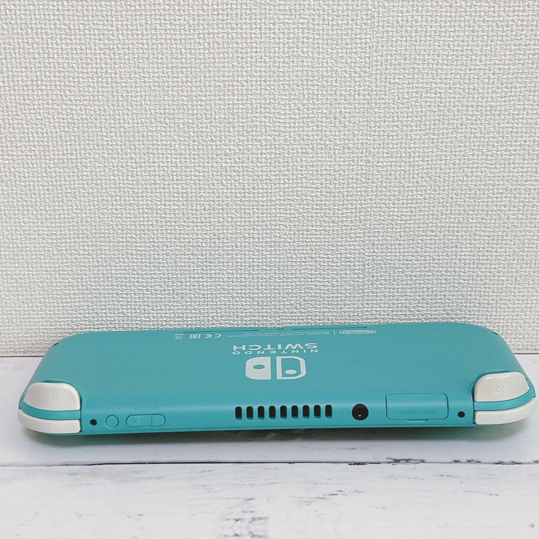 【動作OK】　Nintendo Switch Lite ターコイズ　充電器付き