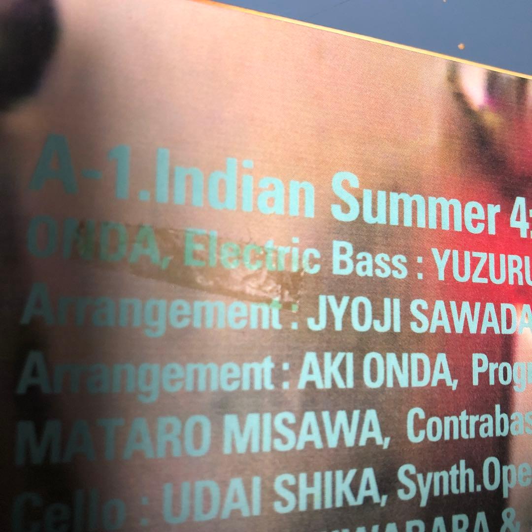 FISHMANS参加　レコード　Mari Mari/Indian Summer