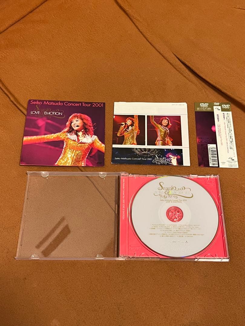 松田聖子　コンサート　ライブ　DVD 2001 LOVE & EMOTION