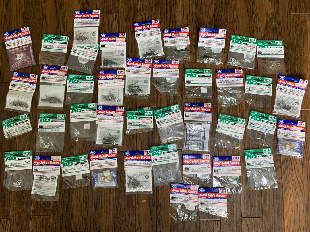 ミニ四駆パーツと工具　引退セット