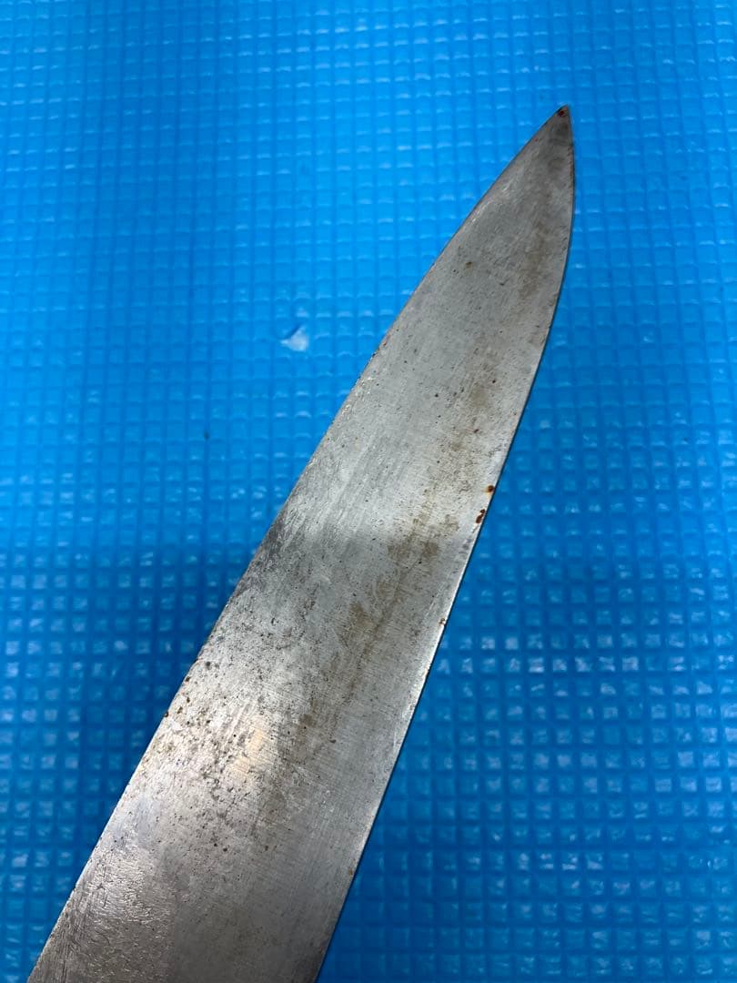 A0102）菊一文字 三徳包丁 キッチン 調理器具 包丁 ナイフ 在銘 銘あり