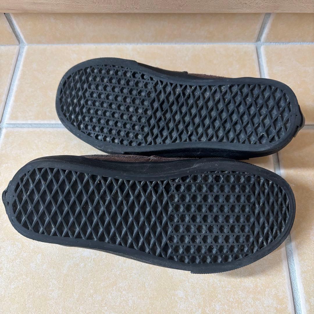 VANS ブラウン スエード ローファー
