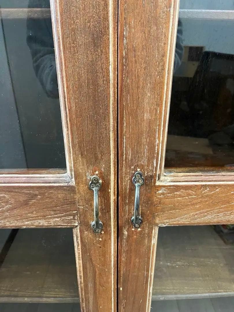 オールドメゾン　ヴィンテージ アンティーク　シェルフ　キャビネット