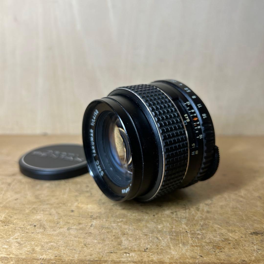 Pentax SPF+SMC Takumar 50 f1.4 完動極美品