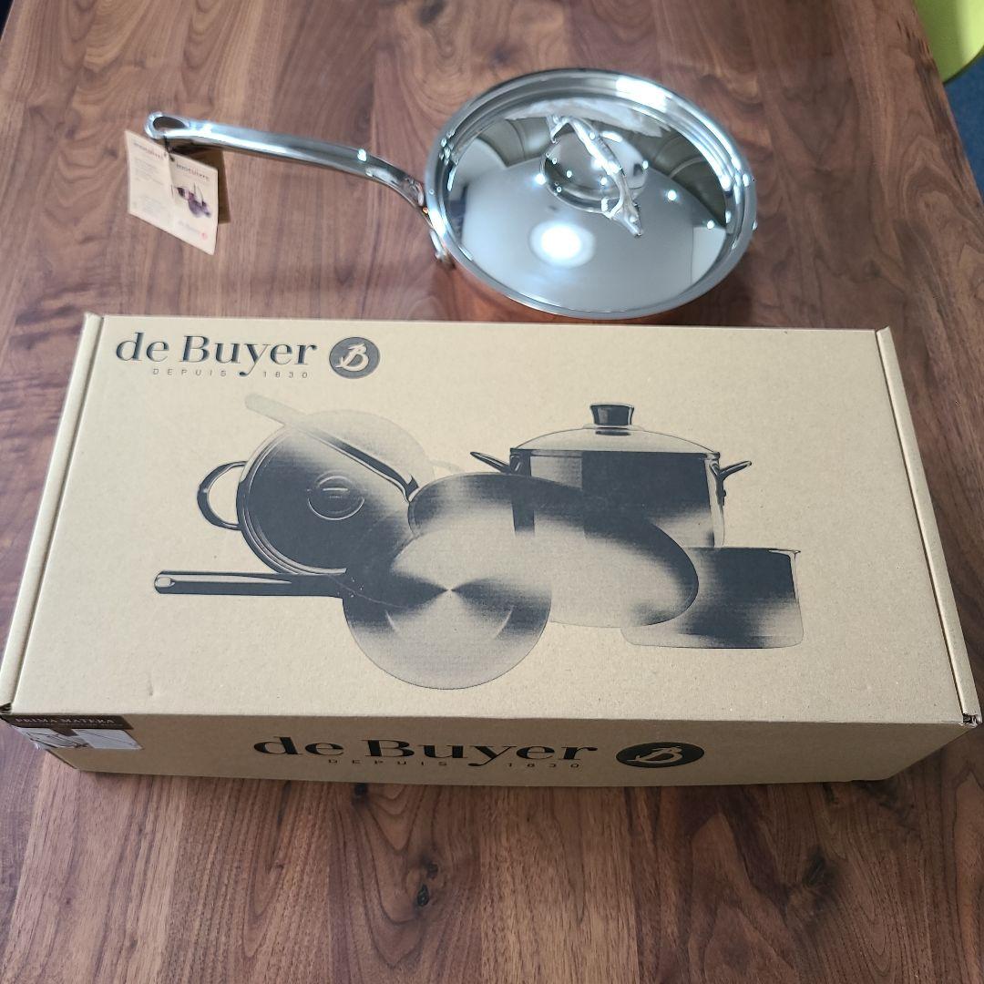 フランス製de Buyer IH対応24センチ銅ソテーパン1