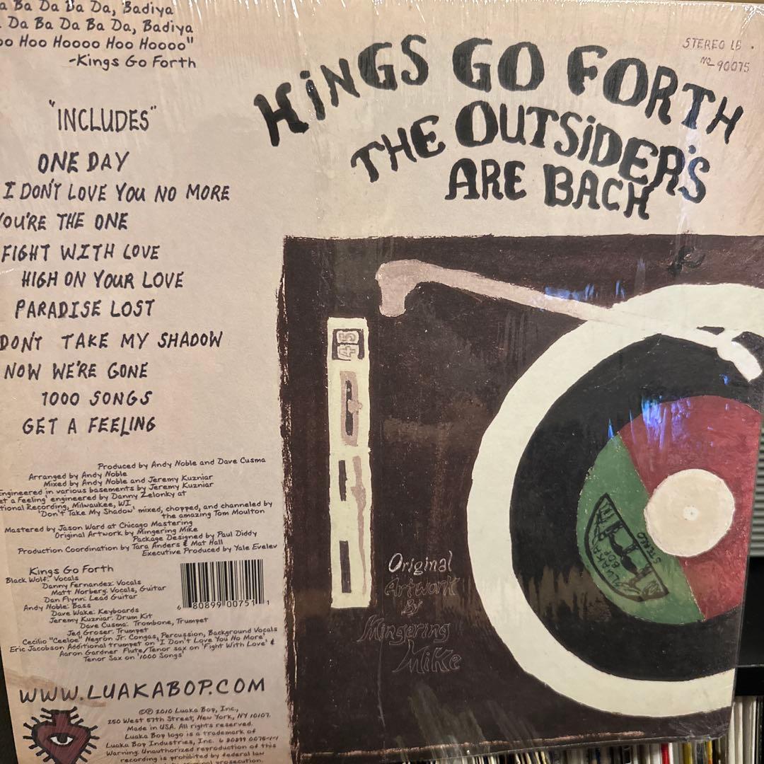 洋楽 KINGS GO FORTH / the outsider's are back