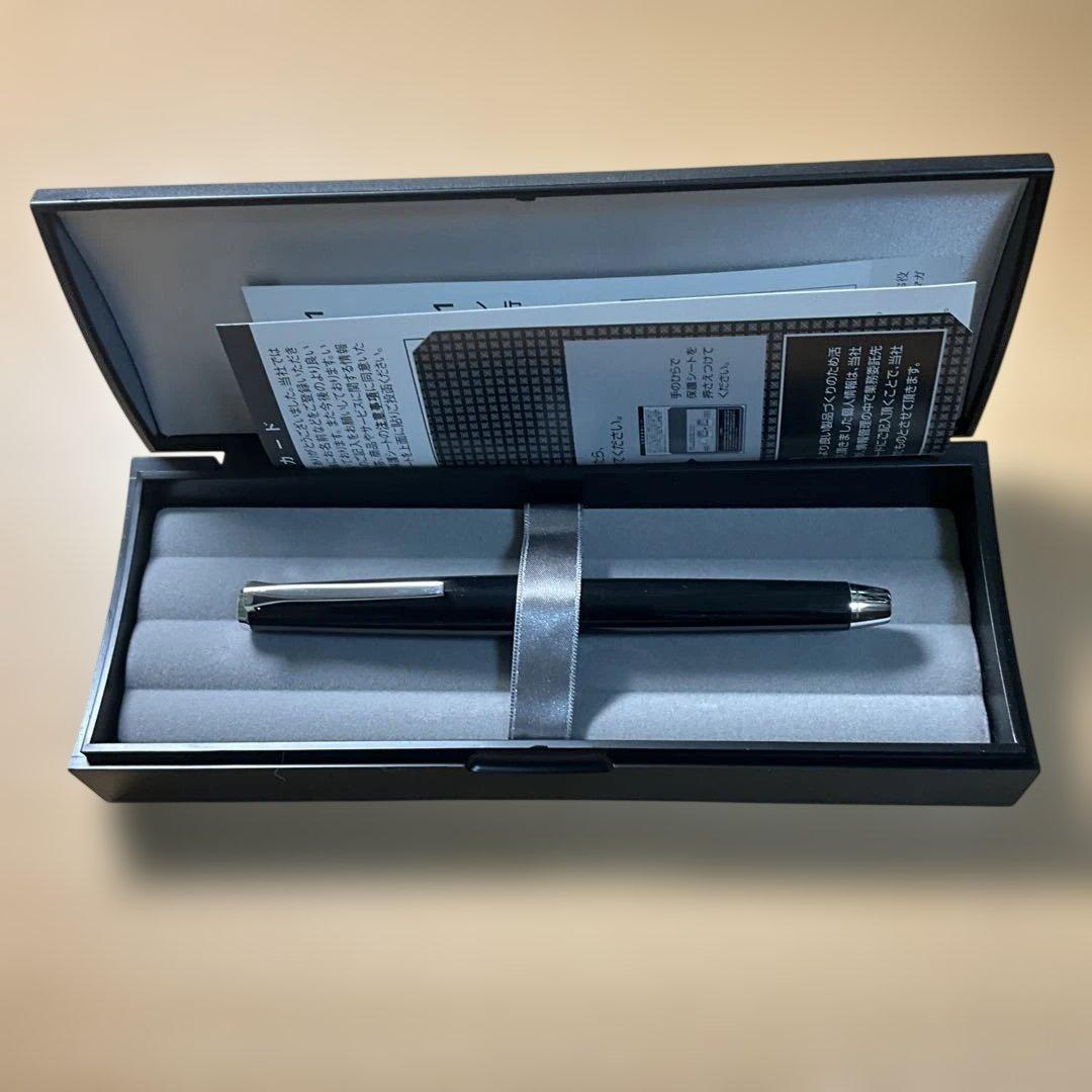 パイロット　万年筆　エラボー　金属軸　ブラック　SF