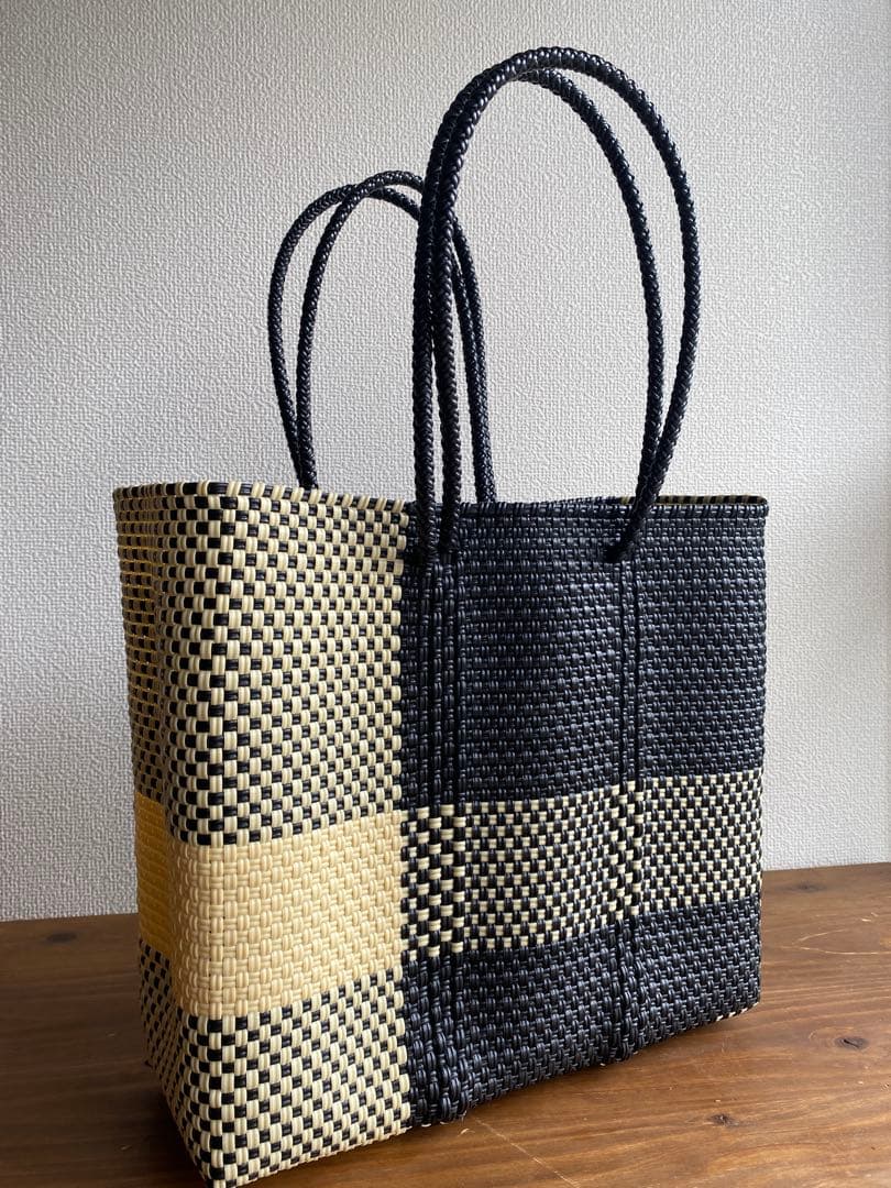 #G120-L1-Mサイズ　メキシコ　オアハカ　メルカドバッグ