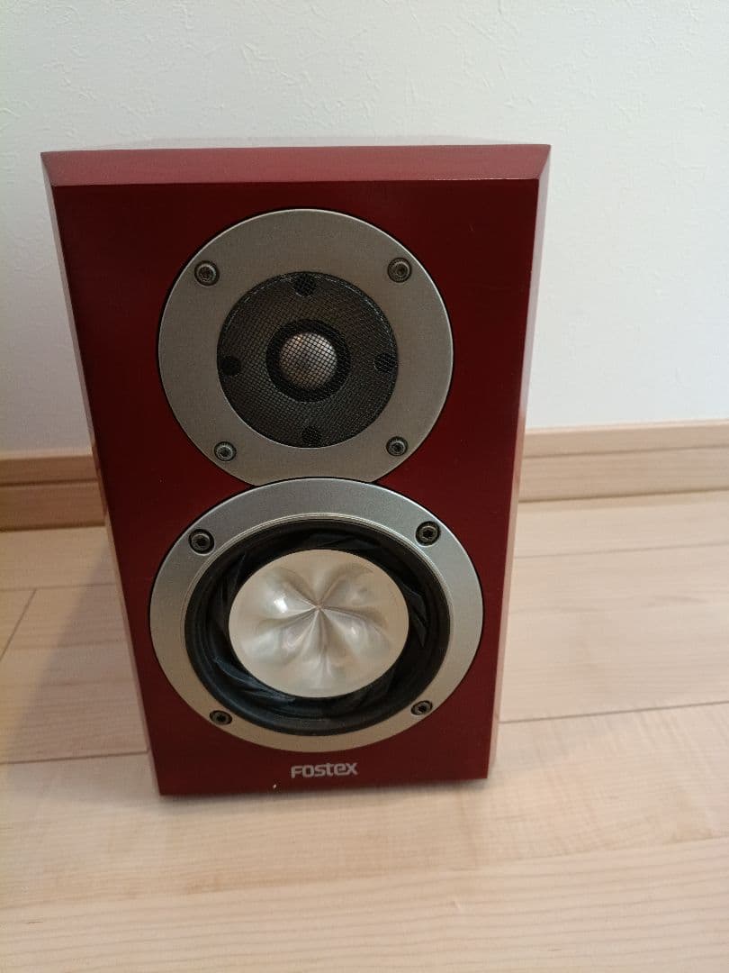 FOSTEX GX100 スピーカー ワインレッド