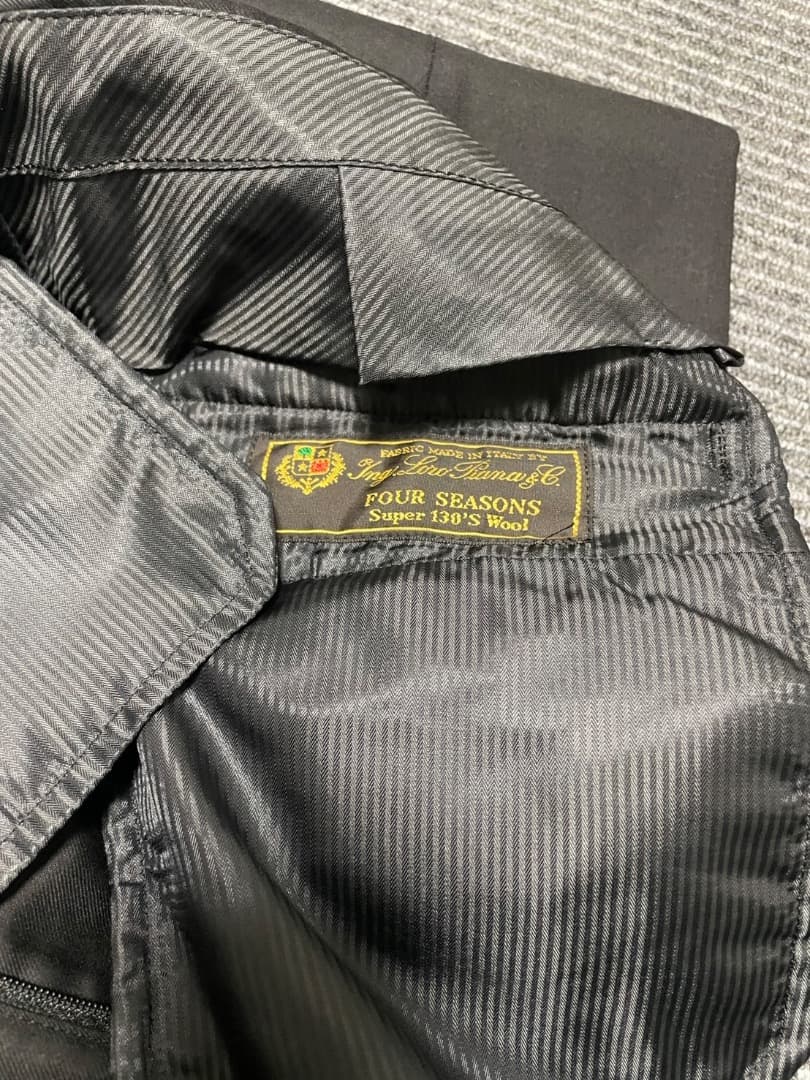 ワコマリア　セットアップ　スーツ　ロロピアーナ　3ピース＋ネクタイ　ドット裏地