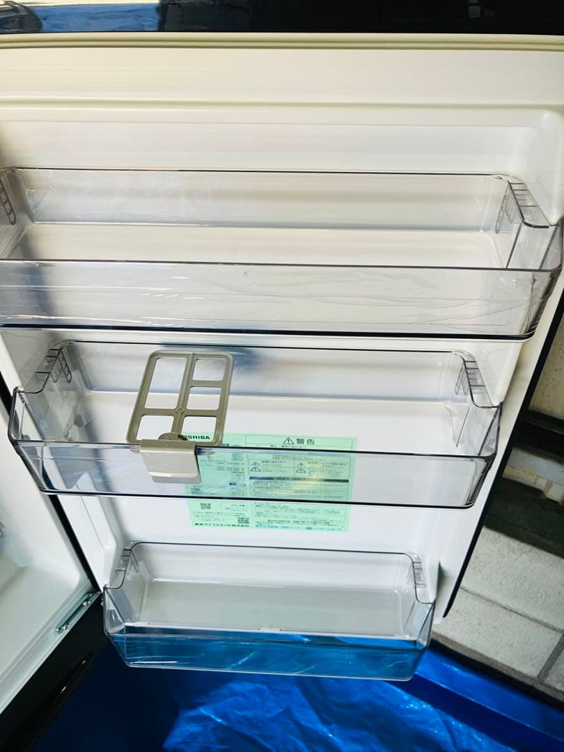 6r7 美品 TOSHIBA 東芝 冷蔵庫 GR-W15BS(KT) 2024年
